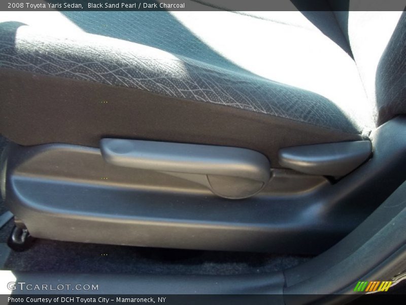 Black Sand Pearl / Dark Charcoal 2008 Toyota Yaris Sedan