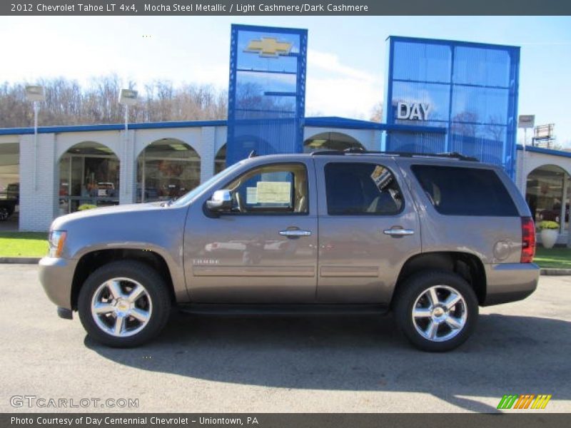 Mocha Steel Metallic / Light Cashmere/Dark Cashmere 2012 Chevrolet Tahoe LT 4x4