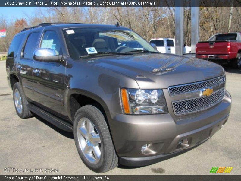 Mocha Steel Metallic / Light Cashmere/Dark Cashmere 2012 Chevrolet Tahoe LT 4x4