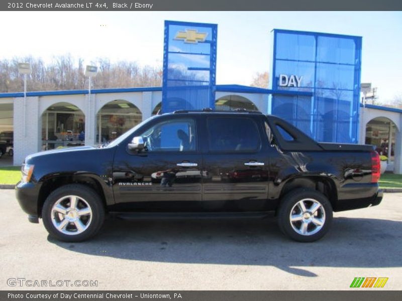 Black / Ebony 2012 Chevrolet Avalanche LT 4x4