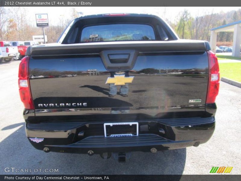 Black / Ebony 2012 Chevrolet Avalanche LT 4x4