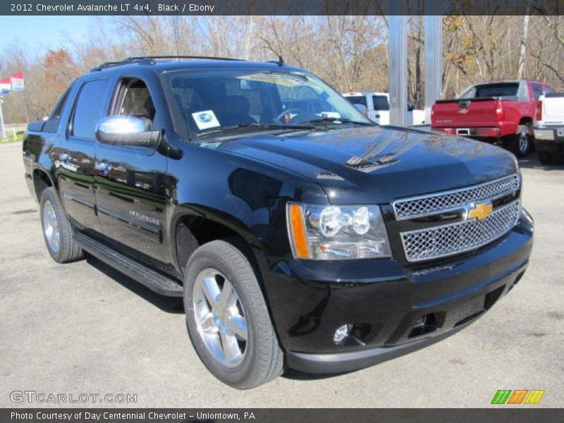 Black / Ebony 2012 Chevrolet Avalanche LT 4x4