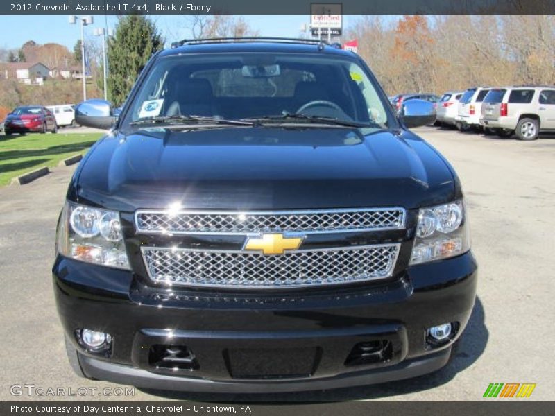 Black / Ebony 2012 Chevrolet Avalanche LT 4x4