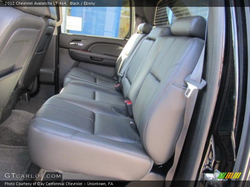 Black / Ebony 2012 Chevrolet Avalanche LT 4x4