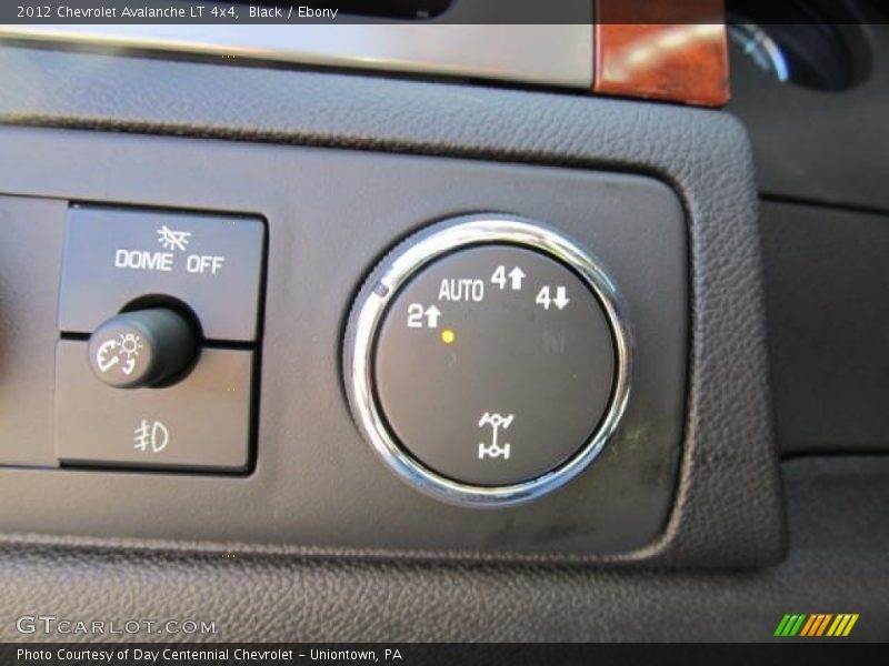 Controls of 2012 Avalanche LT 4x4