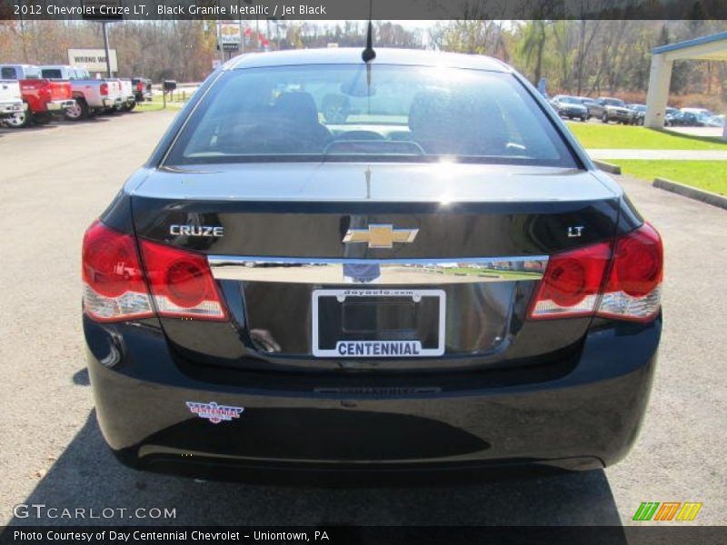 Black Granite Metallic / Jet Black 2012 Chevrolet Cruze LT
