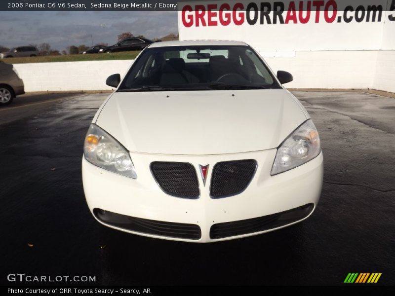 Sedona Beige Metallic / Ebony 2006 Pontiac G6 V6 Sedan