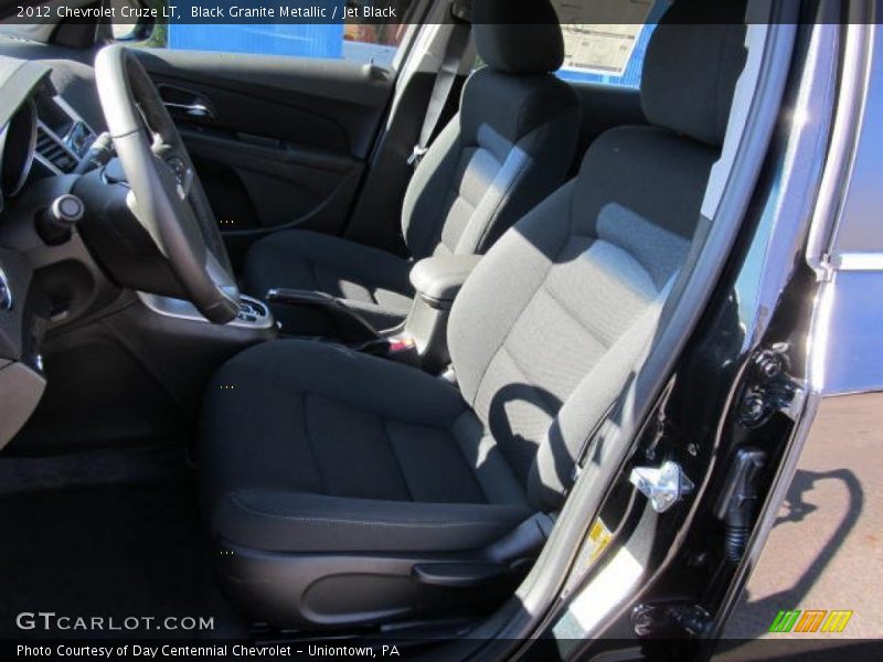 Black Granite Metallic / Jet Black 2012 Chevrolet Cruze LT
