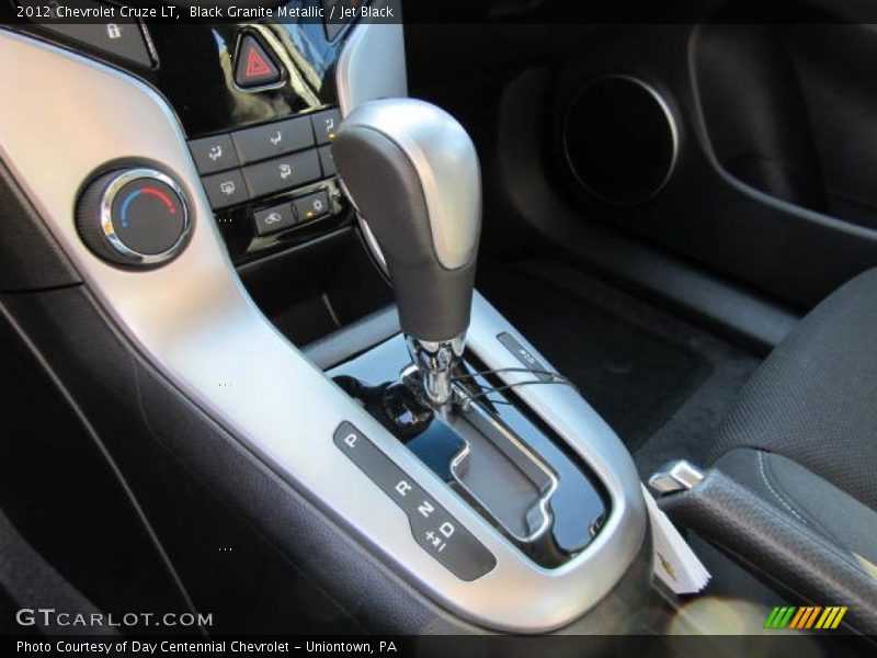 Black Granite Metallic / Jet Black 2012 Chevrolet Cruze LT
