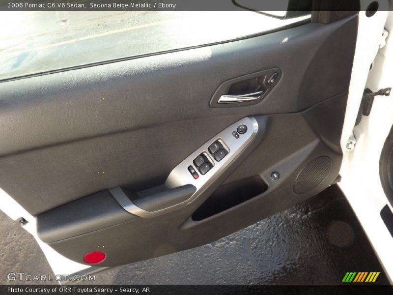 Sedona Beige Metallic / Ebony 2006 Pontiac G6 V6 Sedan