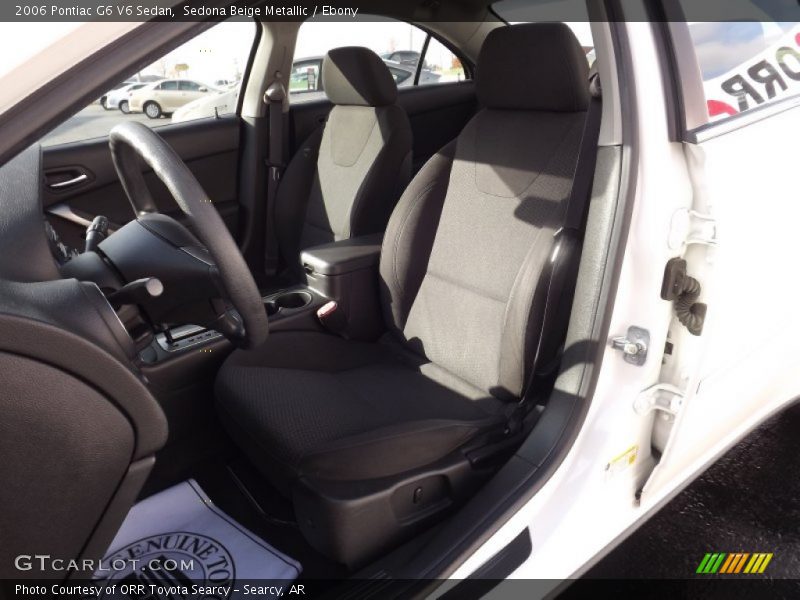 Sedona Beige Metallic / Ebony 2006 Pontiac G6 V6 Sedan