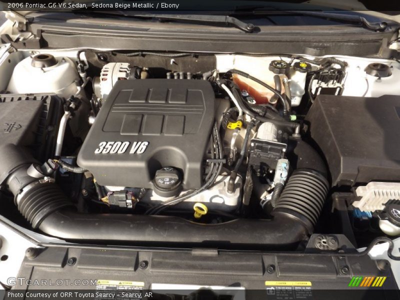 Sedona Beige Metallic / Ebony 2006 Pontiac G6 V6 Sedan