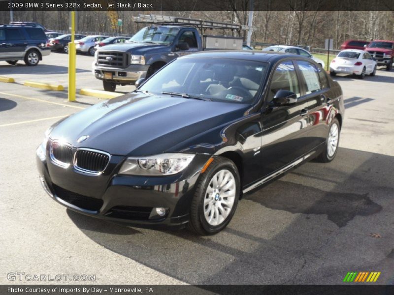 Jet Black / Black 2009 BMW 3 Series 328xi Sedan