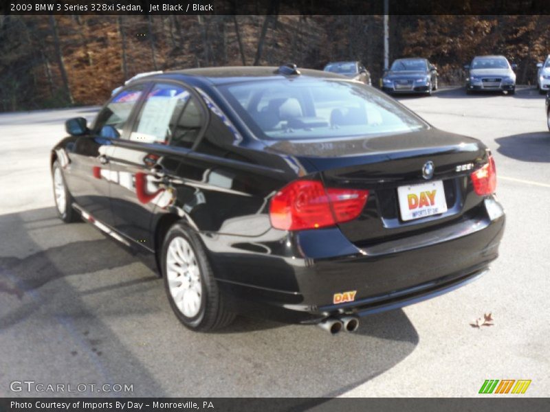 Jet Black / Black 2009 BMW 3 Series 328xi Sedan