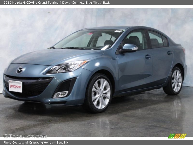 Gunmetal Blue Mica / Black 2010 Mazda MAZDA3 s Grand Touring 4 Door