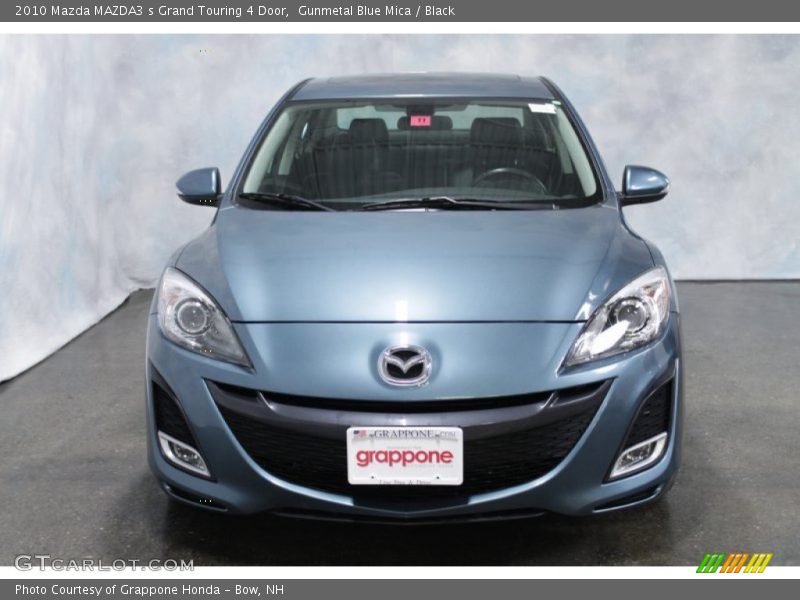 Gunmetal Blue Mica / Black 2010 Mazda MAZDA3 s Grand Touring 4 Door