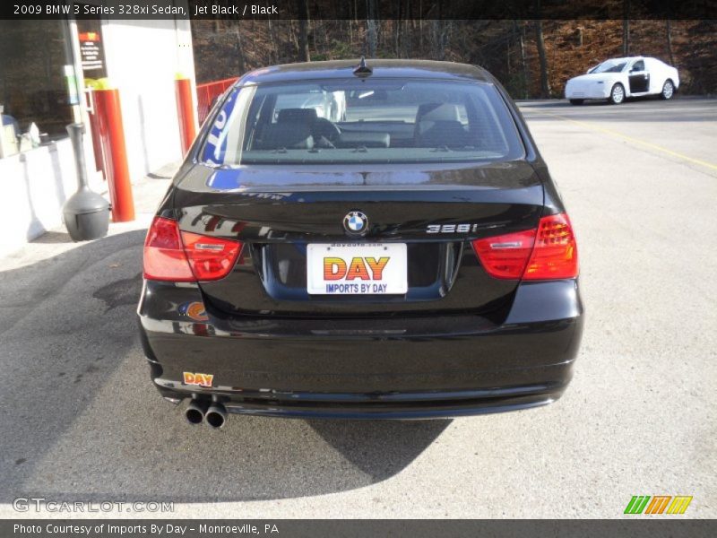 Jet Black / Black 2009 BMW 3 Series 328xi Sedan