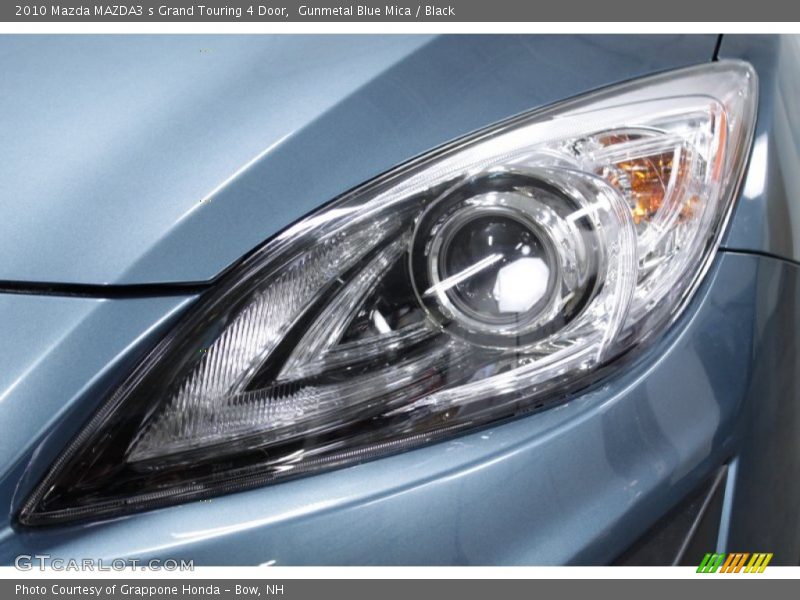Gunmetal Blue Mica / Black 2010 Mazda MAZDA3 s Grand Touring 4 Door