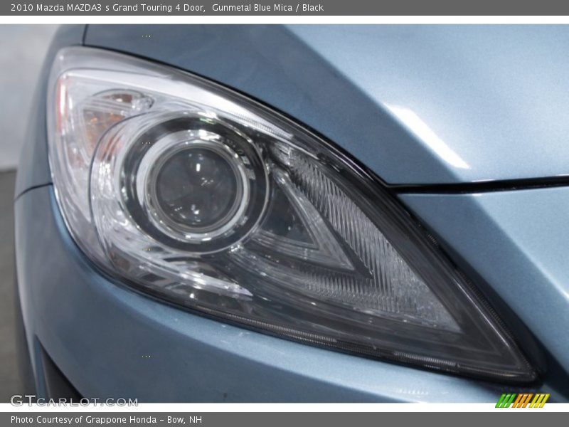 Gunmetal Blue Mica / Black 2010 Mazda MAZDA3 s Grand Touring 4 Door