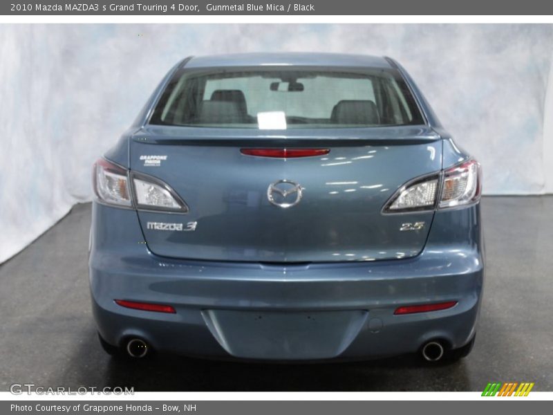 Gunmetal Blue Mica / Black 2010 Mazda MAZDA3 s Grand Touring 4 Door