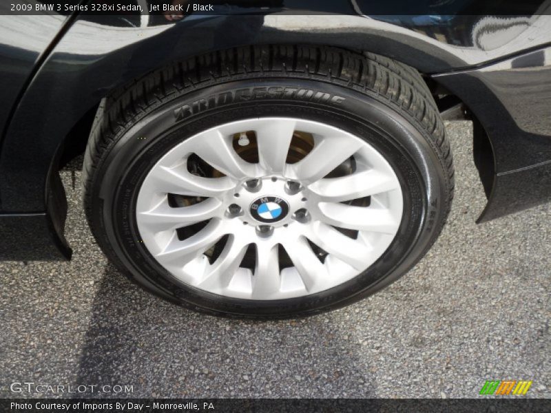 Jet Black / Black 2009 BMW 3 Series 328xi Sedan