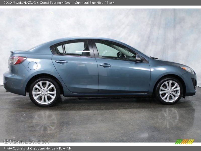 Gunmetal Blue Mica / Black 2010 Mazda MAZDA3 s Grand Touring 4 Door