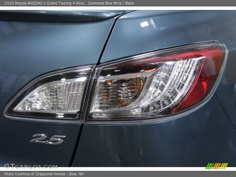 Gunmetal Blue Mica / Black 2010 Mazda MAZDA3 s Grand Touring 4 Door