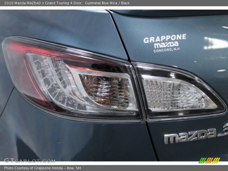 Gunmetal Blue Mica / Black 2010 Mazda MAZDA3 s Grand Touring 4 Door