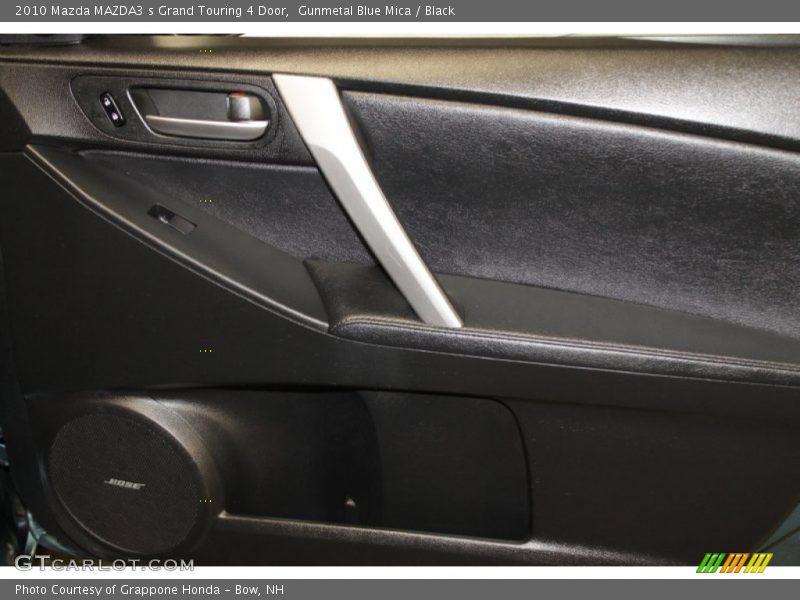 Gunmetal Blue Mica / Black 2010 Mazda MAZDA3 s Grand Touring 4 Door