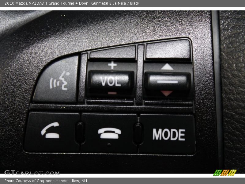 Gunmetal Blue Mica / Black 2010 Mazda MAZDA3 s Grand Touring 4 Door