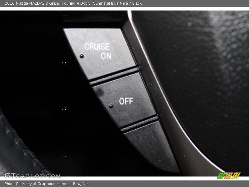 Gunmetal Blue Mica / Black 2010 Mazda MAZDA3 s Grand Touring 4 Door