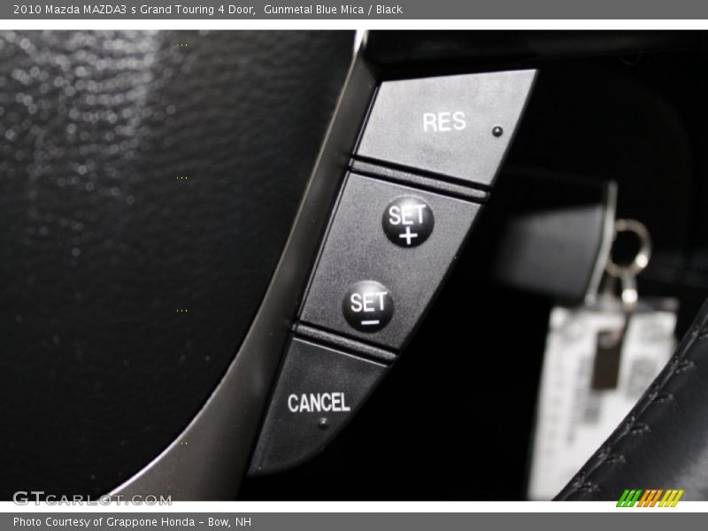 Gunmetal Blue Mica / Black 2010 Mazda MAZDA3 s Grand Touring 4 Door