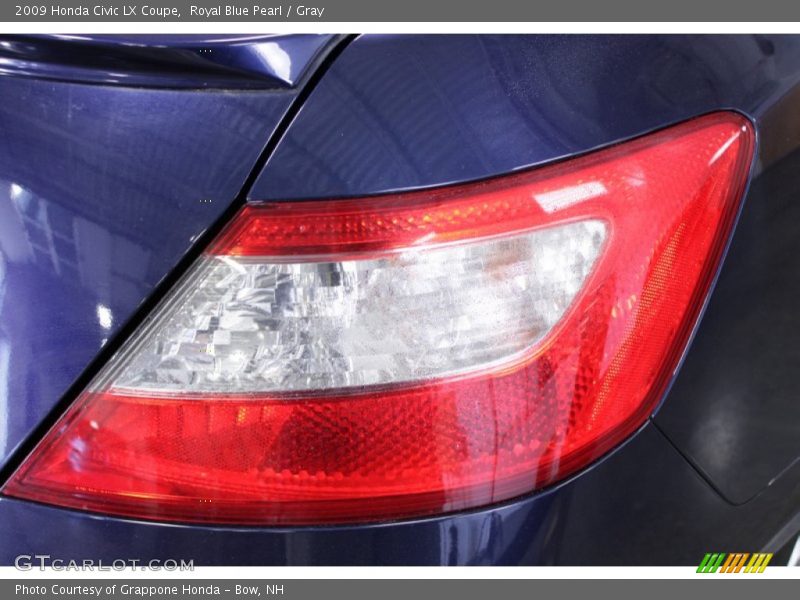 Royal Blue Pearl / Gray 2009 Honda Civic LX Coupe