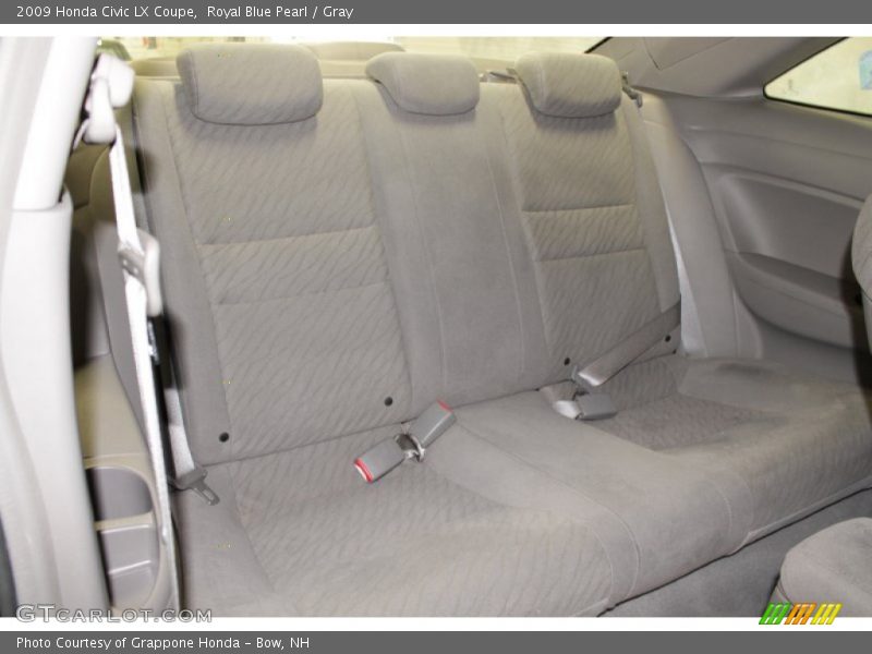  2009 Civic LX Coupe Gray Interior