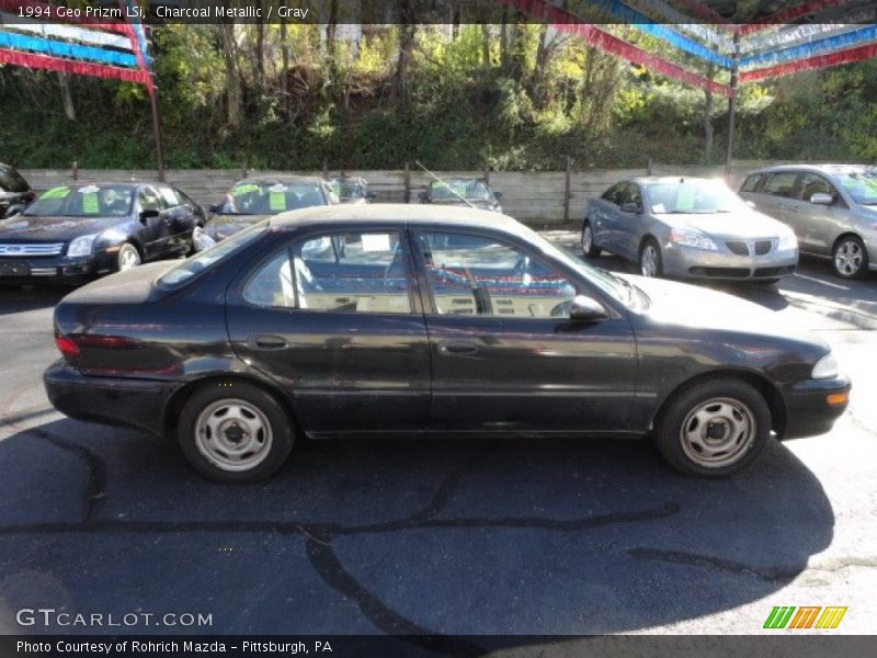 Charcoal Metallic / Gray 1994 Geo Prizm LSi