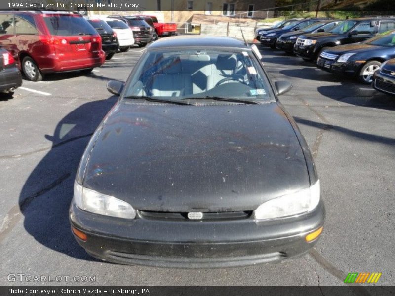 Charcoal Metallic / Gray 1994 Geo Prizm LSi