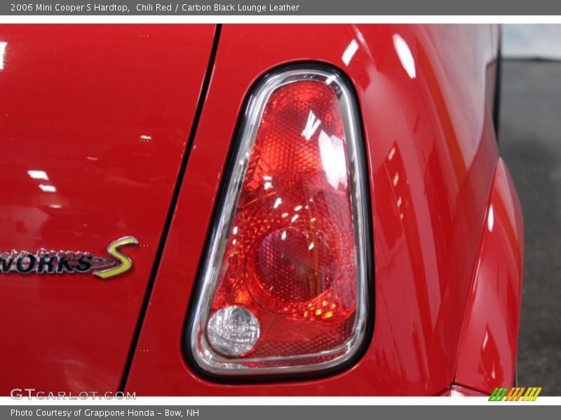 Chili Red / Carbon Black Lounge Leather 2006 Mini Cooper S Hardtop