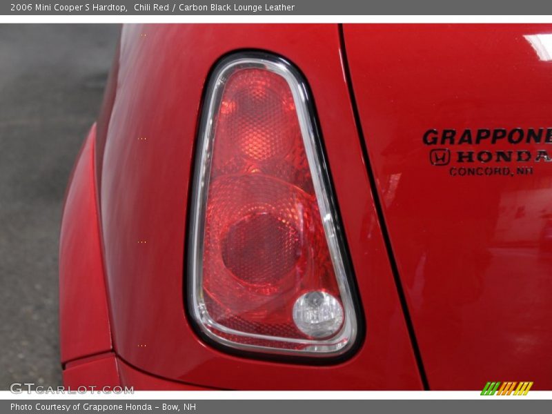 Chili Red / Carbon Black Lounge Leather 2006 Mini Cooper S Hardtop