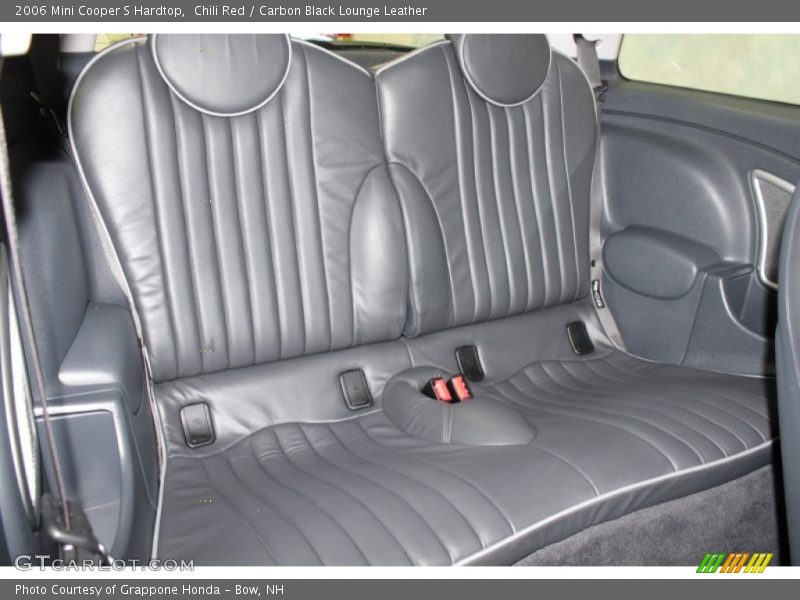  2006 Cooper S Hardtop Carbon Black Lounge Leather Interior