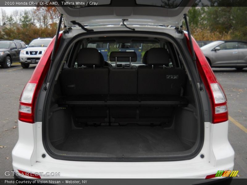 Taffeta White / Gray 2010 Honda CR-V EX-L AWD