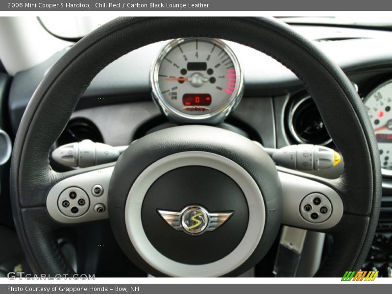 Chili Red / Carbon Black Lounge Leather 2006 Mini Cooper S Hardtop