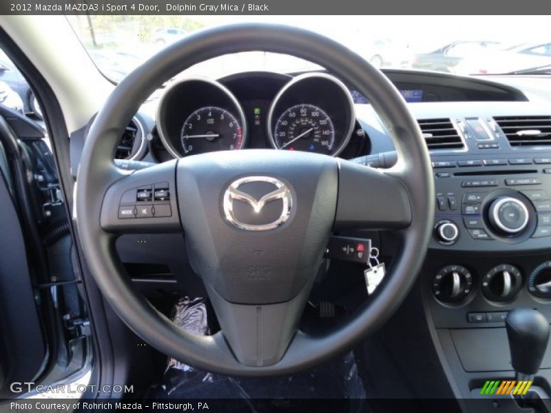  2012 MAZDA3 i Sport 4 Door Steering Wheel