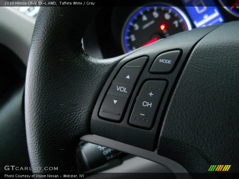 Steering wheel audio controls - 2010 Honda CR-V EX-L AWD