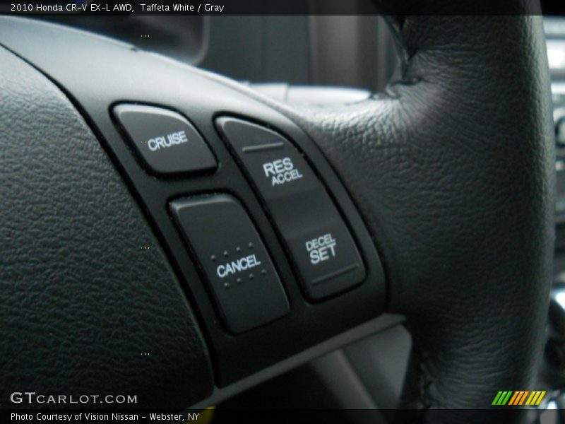 Steering wheel cruise controls - 2010 Honda CR-V EX-L AWD