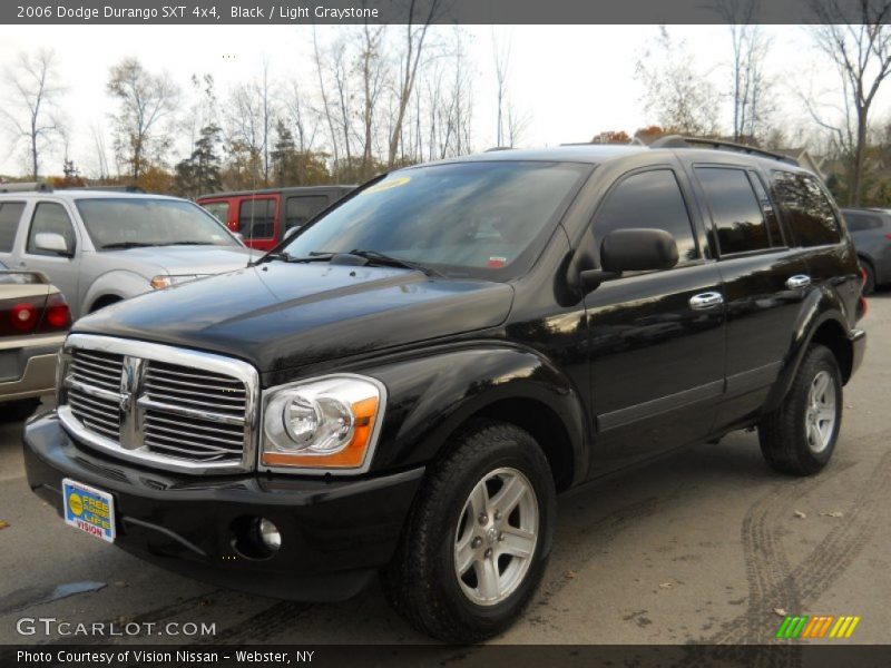 Black / Light Graystone 2006 Dodge Durango SXT 4x4