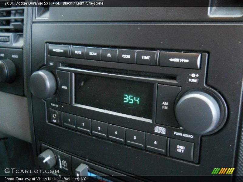 Black / Light Graystone 2006 Dodge Durango SXT 4x4