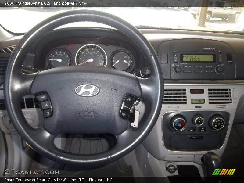 Bright Silver / Gray 2006 Hyundai Sonata GLS