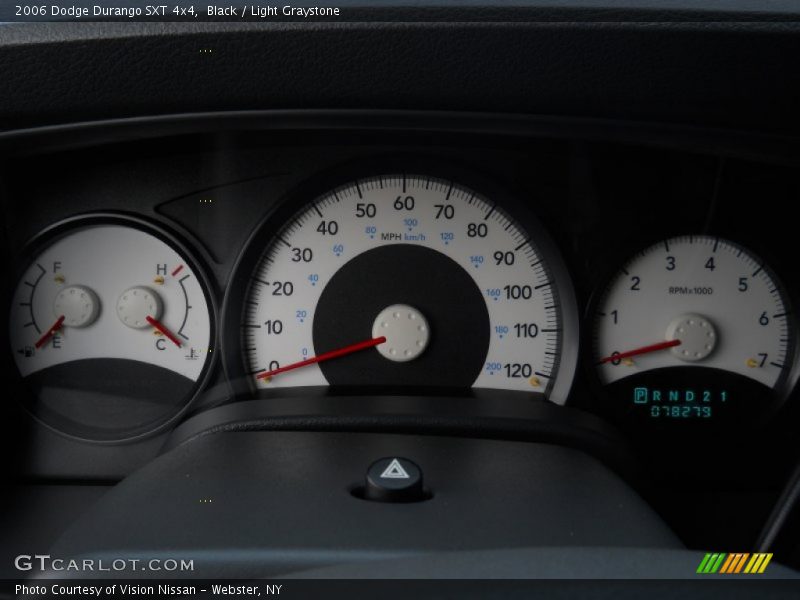 Black / Light Graystone 2006 Dodge Durango SXT 4x4