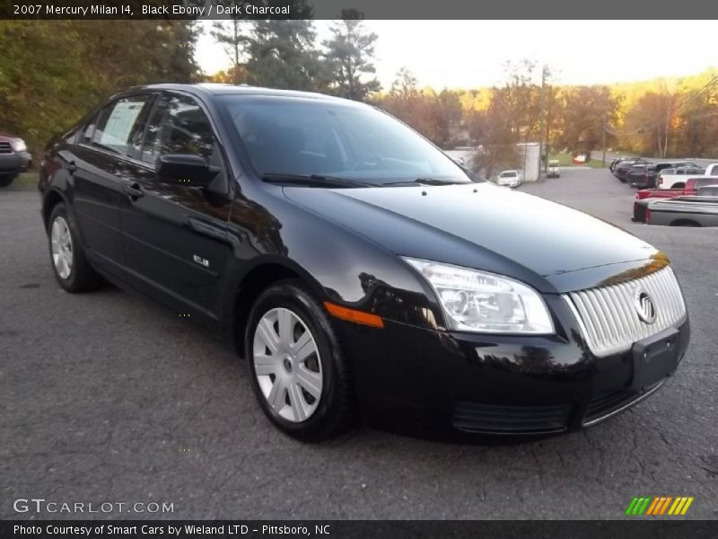 Black Ebony / Dark Charcoal 2007 Mercury Milan I4