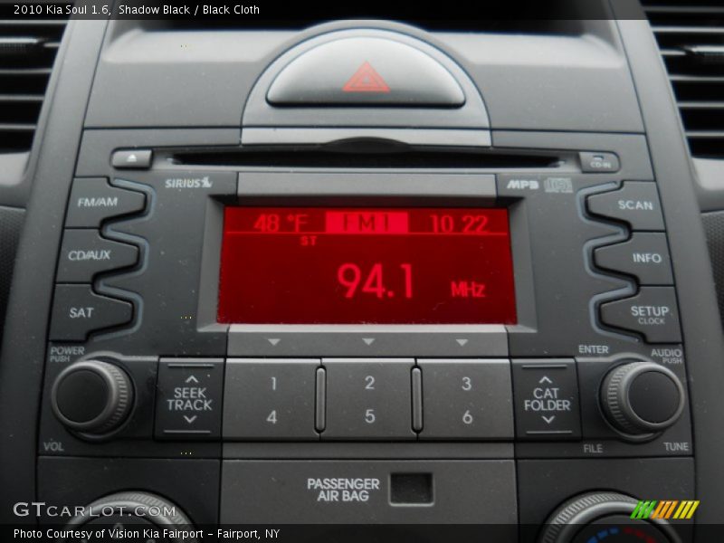 Audio System of 2010 Soul 1.6